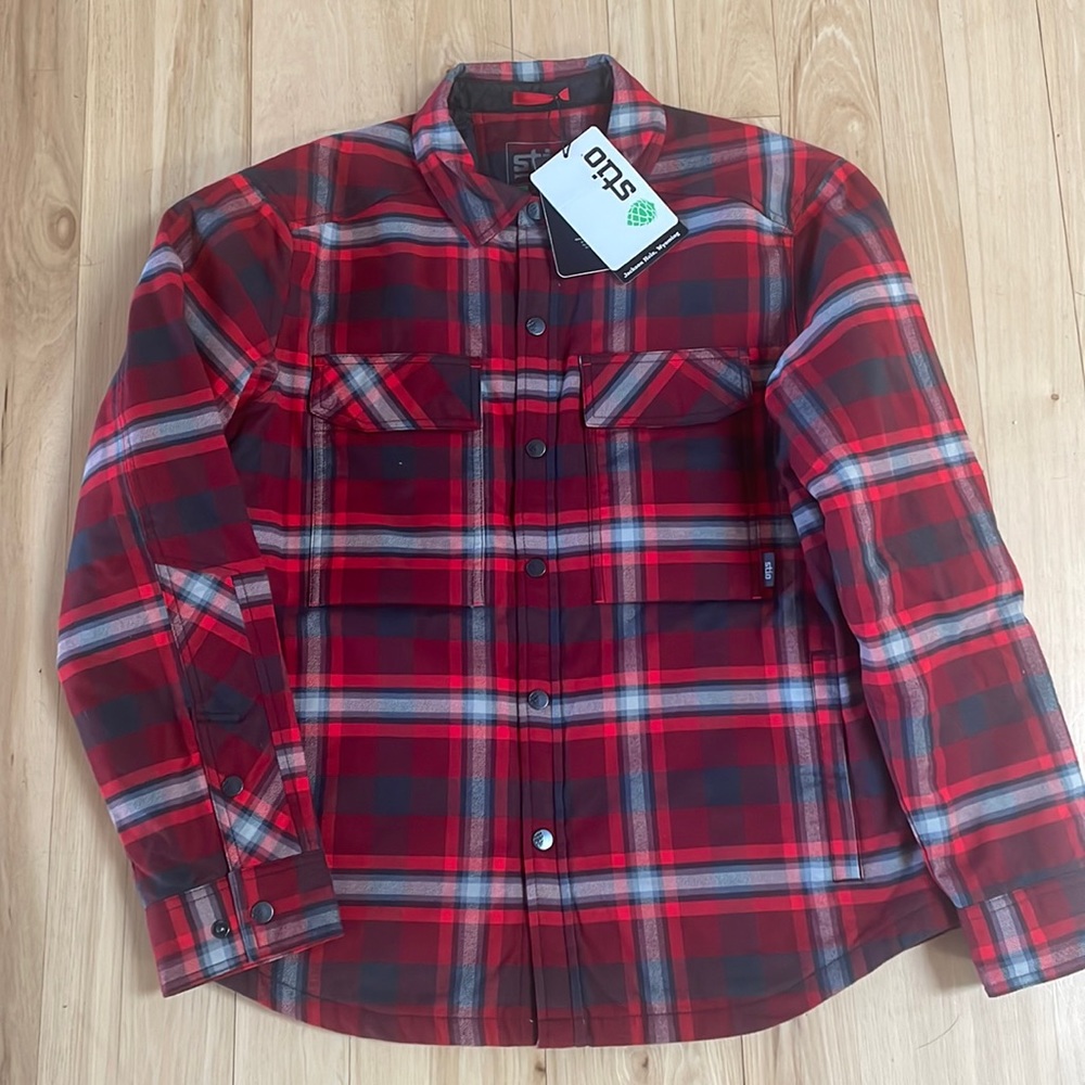 STIO Men's Buckhorn Insulated Snap Shirt (brand new w tags)